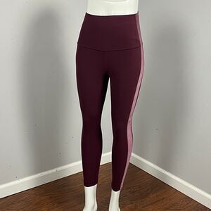 Lululemon Align Super High Rise Crop Legging Velvet Garnet Women's 4